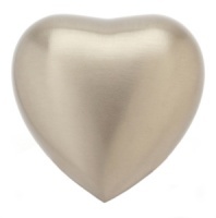 Heart Keepsake Urn With Velvet Bag & Box