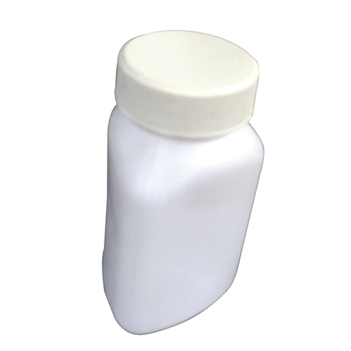 Plastic Bottle - Plastic, Square Shape, Matte Finish | White Color, Easy Open End Seal