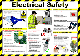 Electricity Safety Poster - Application: Industrial