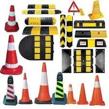 Road Safety Cone - Durable Metal Construction, Lightweight Design, Multicolor With Reflective Bands For Enhanced Visibility And Safety In Traffic Management