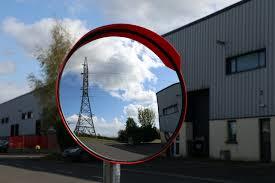 Silver Convex Mirror