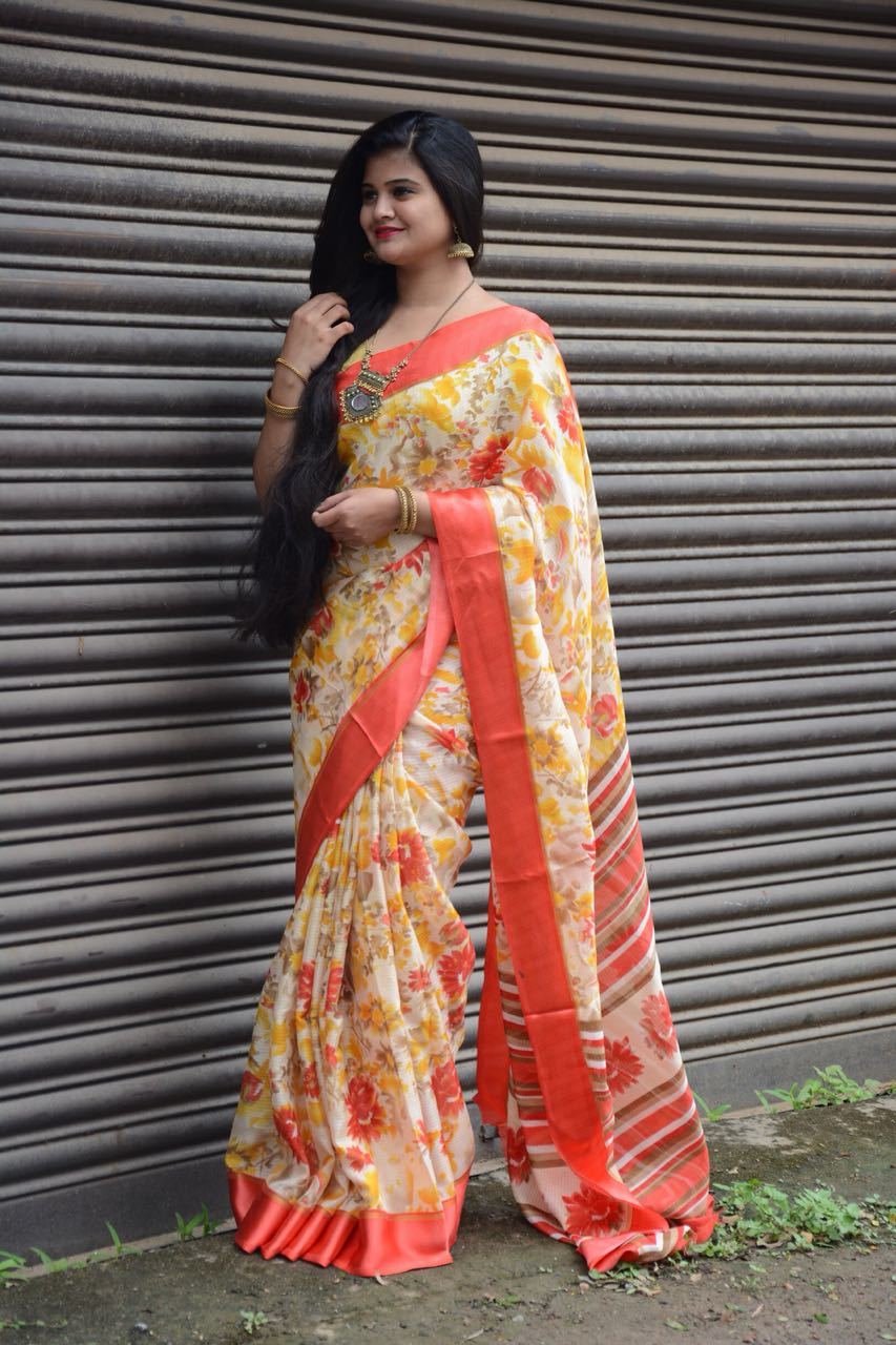 Multi Kota Cotton Sarees