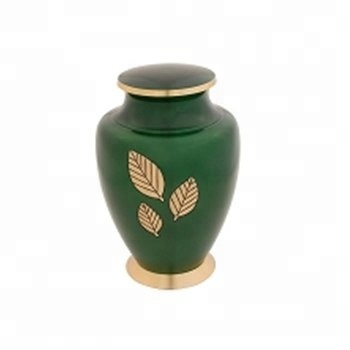 Polishing Loving Hearts Red Cremation Urn By Silverlight Urns