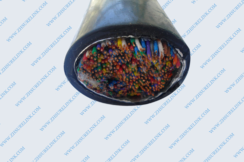 Telephone Insulated Cable - Copper Conductor, Round Shape, 100-200m Length, High Voltage | Pvc & Xlpe Insulation, Rugged Design, Fire Resistant