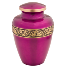 Shiny Green Strong Tree Brass Urn By Silverlight Urn