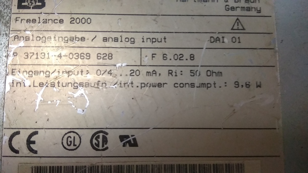Siemens Input Module