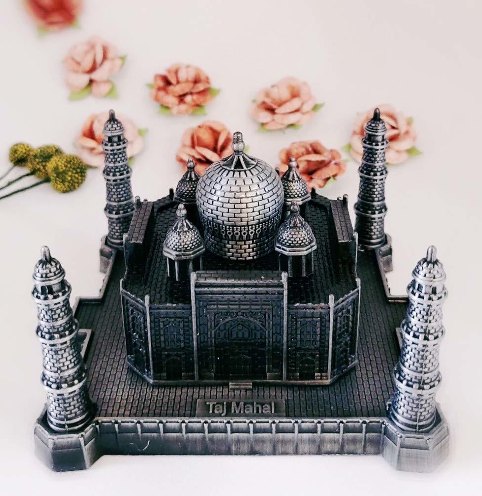 Antique Silver Taj Mahal Miniature Model