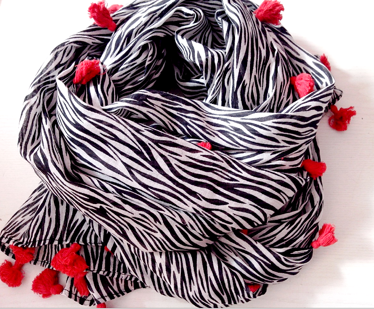 As It Is Same Leopard Cotton Printed Scarf