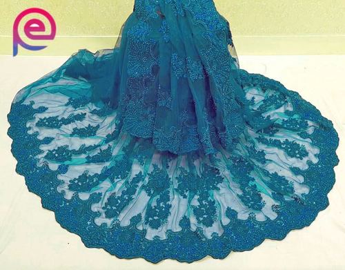 डिज़ाइनर फैंसी पार्टी वियर वेडिंग साड़ी