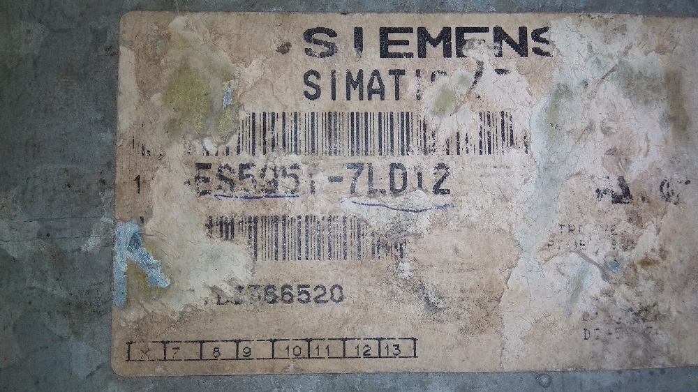 Siemens S5 Cpu