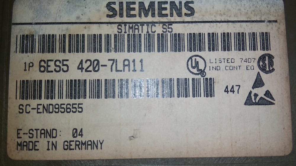 Siemens S5 Module