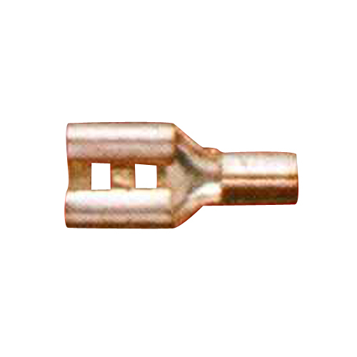 Brass Battery Clip Round Connector - 10mm x 5mm, Gold Natural Finish, Corrosion Resistant, Durable Design