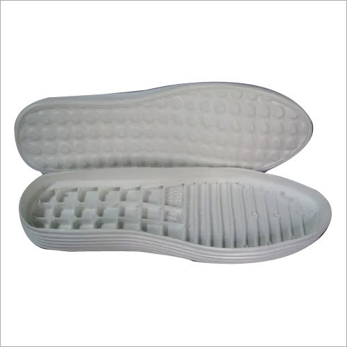 White Mens Canvas Shoes Sole