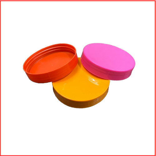 Plastic Screw Cap - 73 Millimeter Diameter, Lightweight Plastic Material, Available in All Colors, Customizable Design for Jars