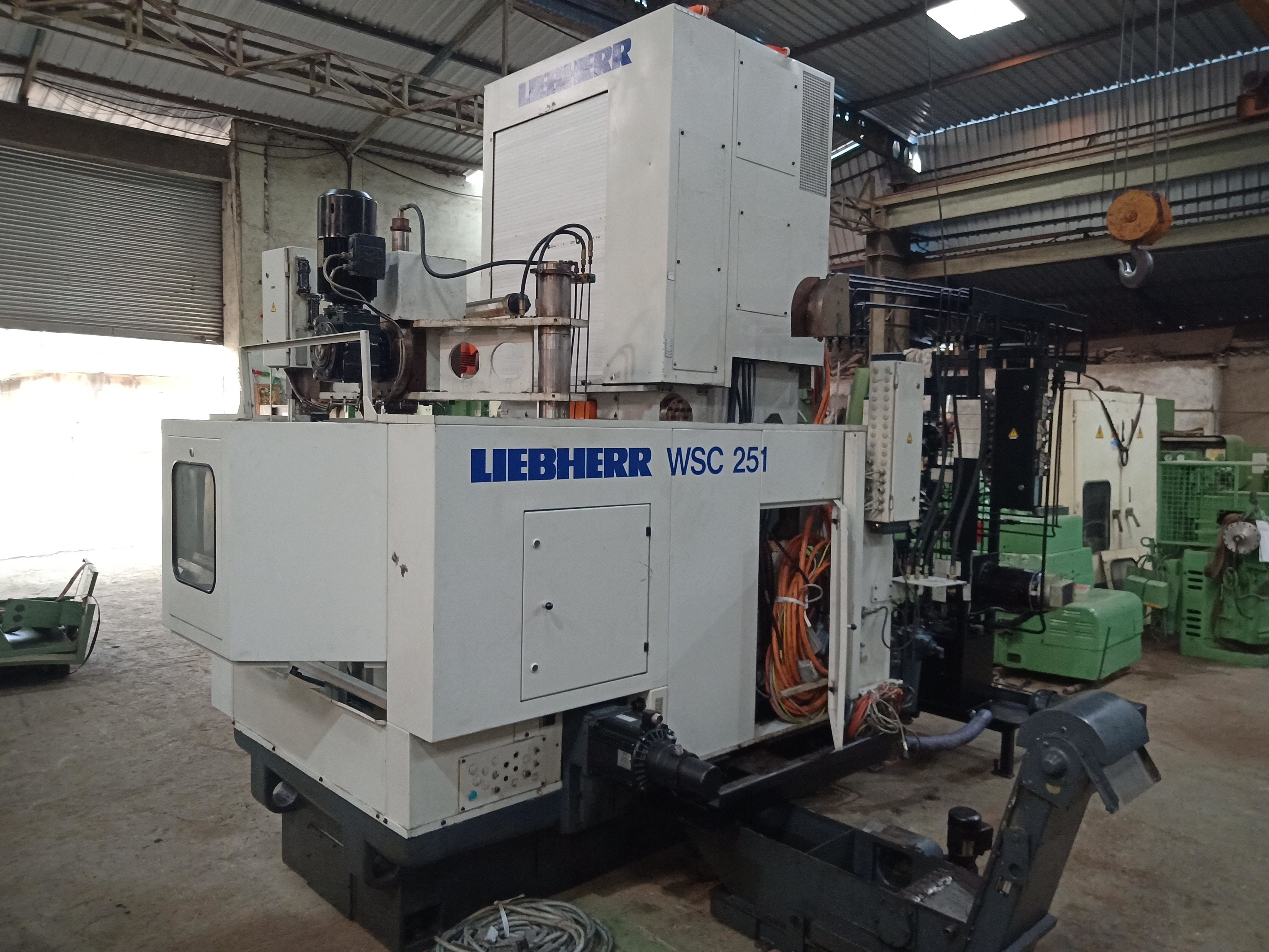 Liebherr Wsc 251six Axis Cnc Gear Shaping Machine With Adjustable Taper