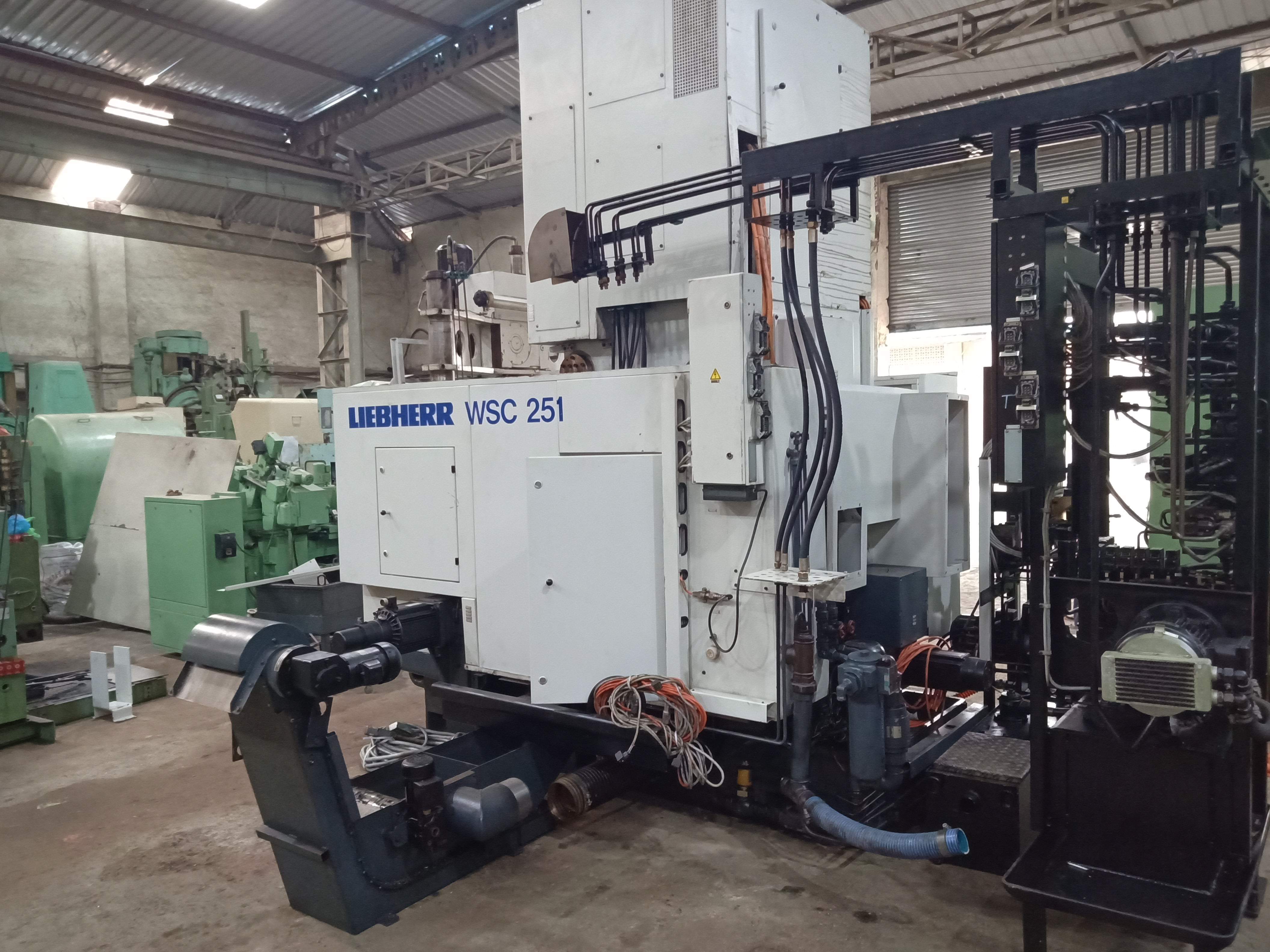 Liebherr Wsc 251six Axis Cnc Gear Shaping Machine With Adjustable Taper