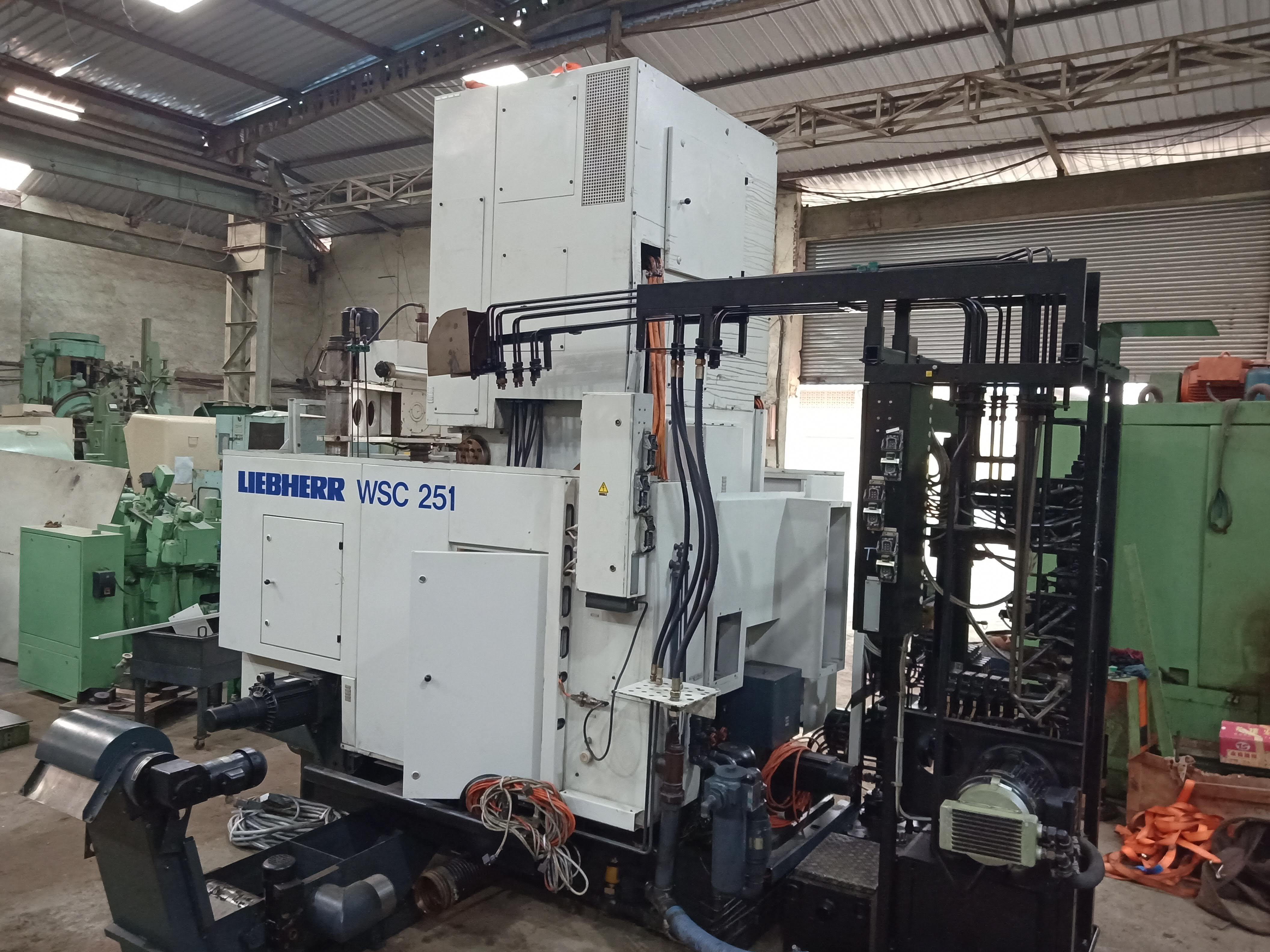 Liebherr Wsc 251six Axis Cnc Gear Shaping Machine With Adjustable Taper