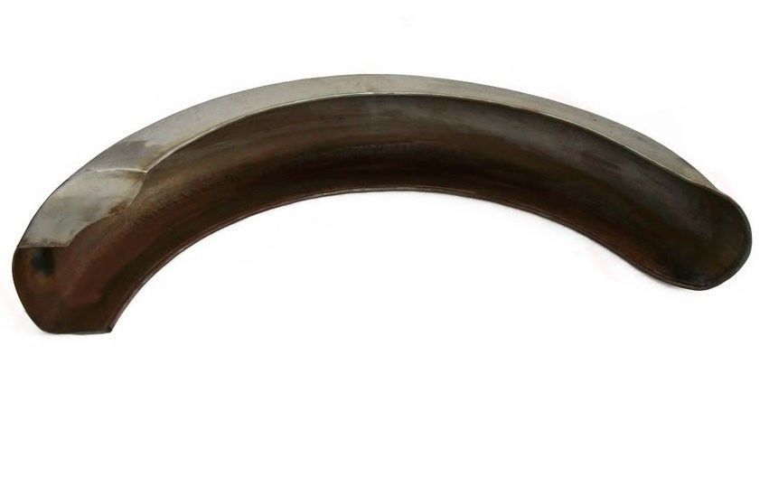 Two Wheeler New Norton Wideline Dominator Rear Mudguard Raw Steel Bare Metal