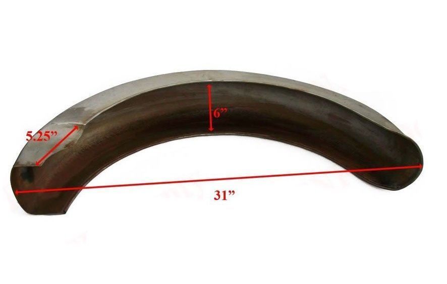 Two Wheeler New Norton Wideline Dominator Rear Mudguard Raw Steel Bare Metal