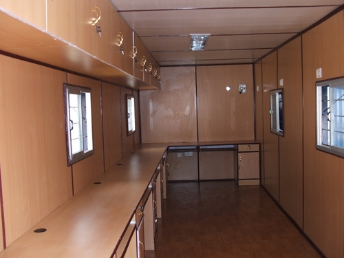 Brown Prefabricated Site Office