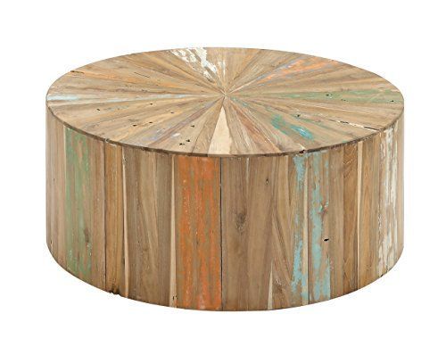 Coffee Table With Live Edge Top - 19x15x30 Inches, Smooth Wooden And Iron Design | Elegant Glossy Finish, Alluring Look, Precise Polishing