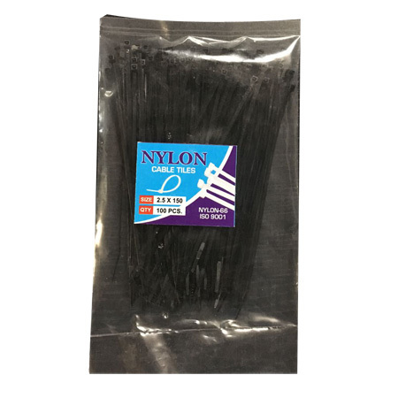 Nylon 66 Black Cable Ties