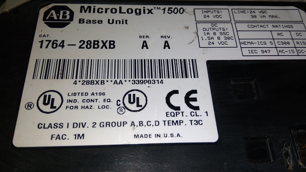 Allen Bradley Input Output Module
