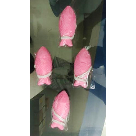 मछली के आकार का टॉयलेट साबुन
