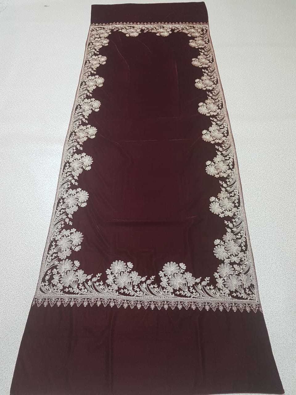 Assorted Velvet Zari Embroidered Work Stoles