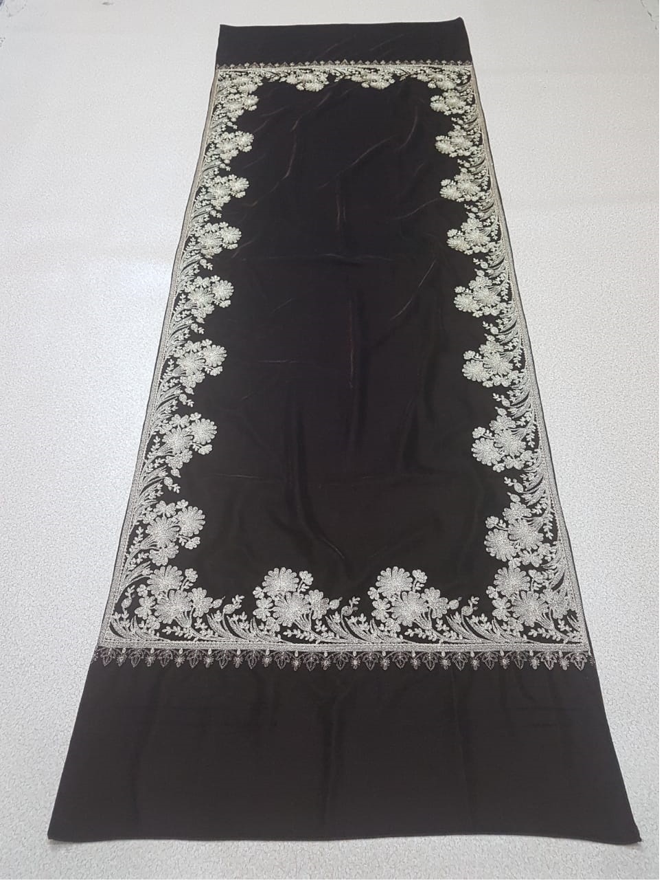 Assorted Velvet Zari Embroidered Work Stoles
