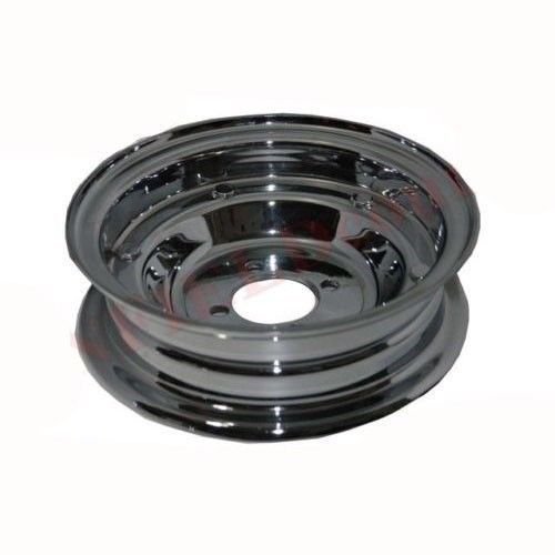 Two Wheeler Vespa Front Rear Wheel Rim Set Chrome Plated 3.50" X 8" Vbb Vlb Vna Models