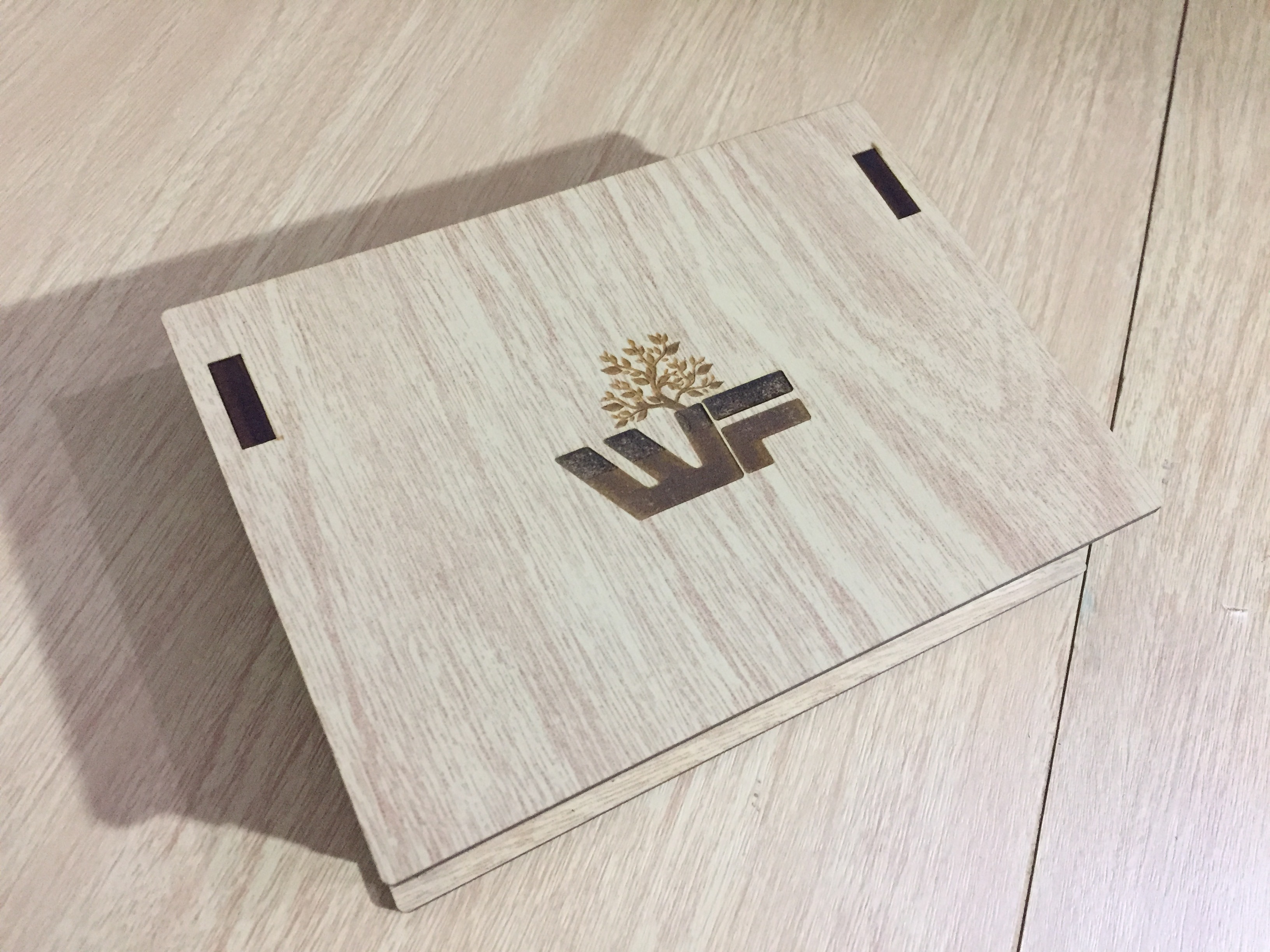 Wooden Wedding Box - Solid Oak, 12x12 Inches, Vintage Lace Design, Perfect For Cards And Keepsakes