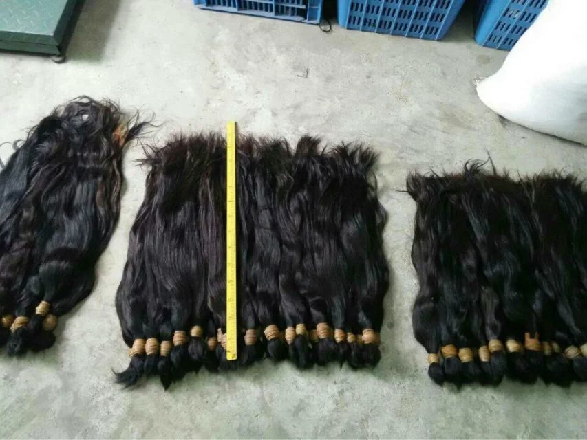 Quality 10a Remy Peruvian Natural Black Straight Hair