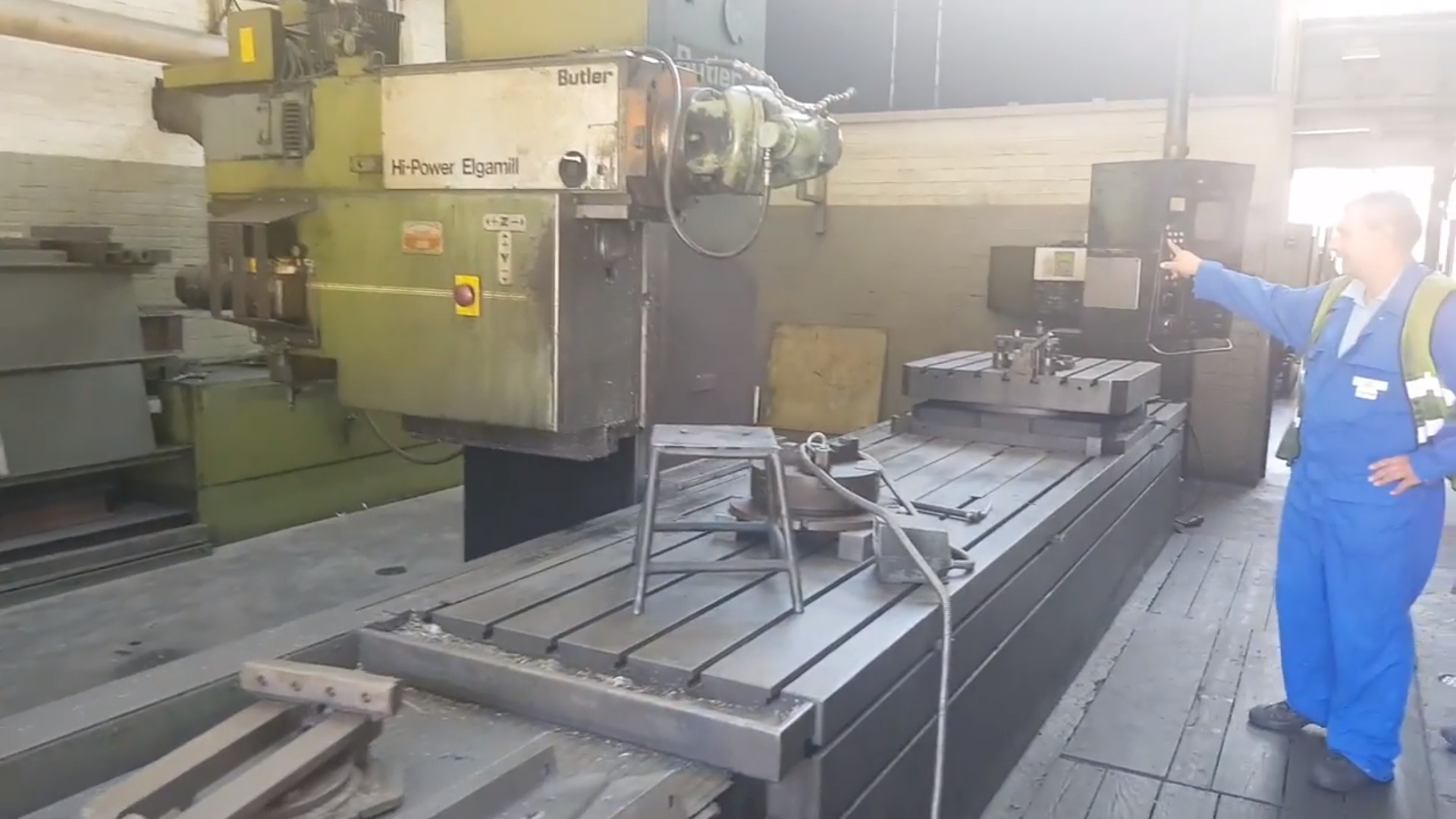 Butler Hnc 29/5 Cnc Bed Mill Elgamill Machine For Sale