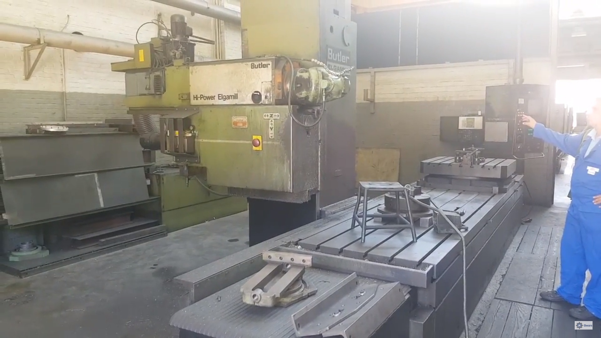 Butler Hnc 29/5 Cnc Bed Mill Elgamill Machine For Sale