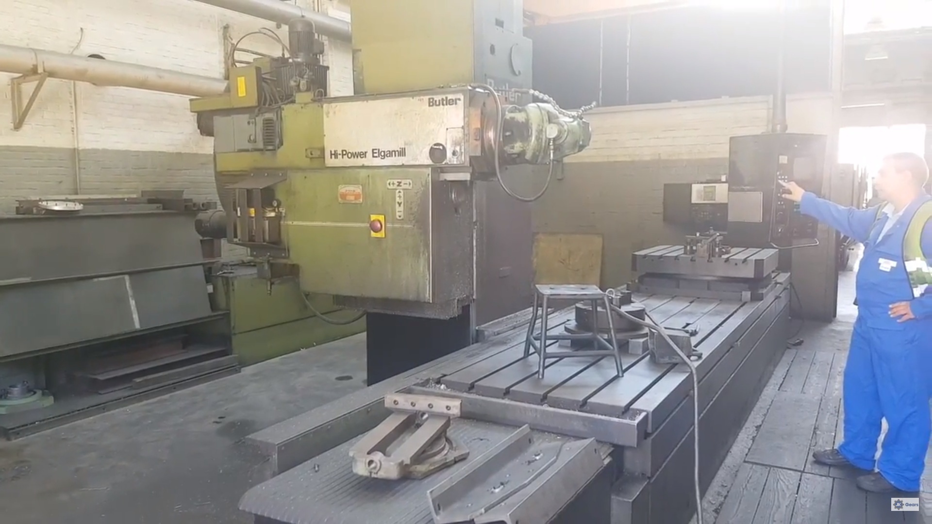 Butler Hnc 29/5 Cnc Bed Mill Elgamill Machine For Sale