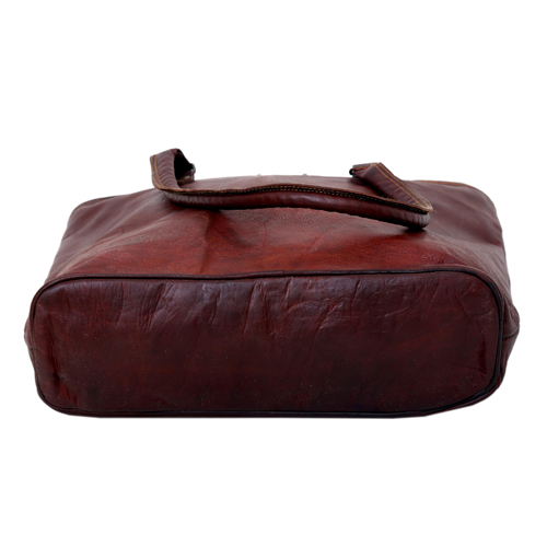 Brown Ladies Leather Hand Bag