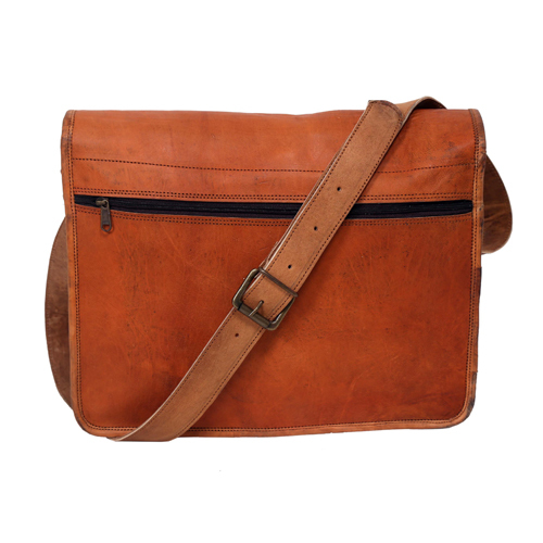 Brown Designer Leather Sling Bag