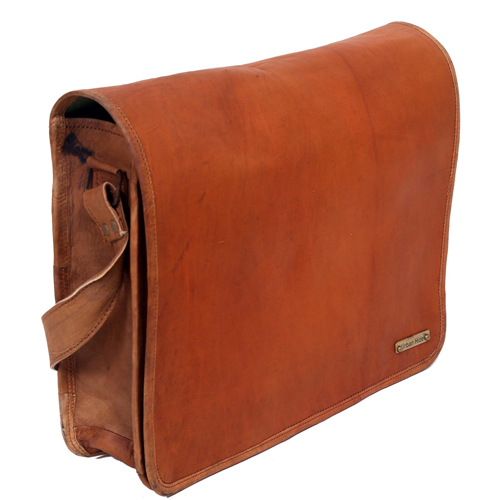 Brown Designer Leather Sling Bag