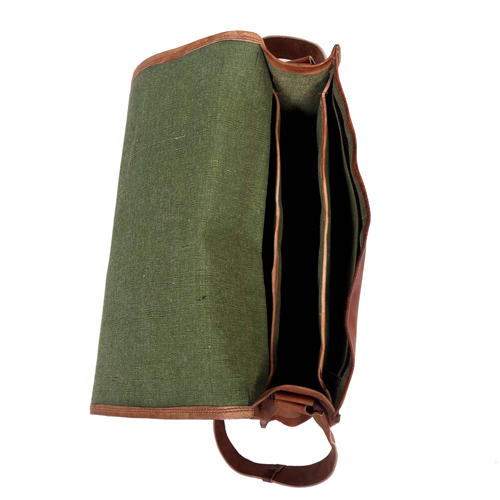Brown Designer Leather Sling Bag