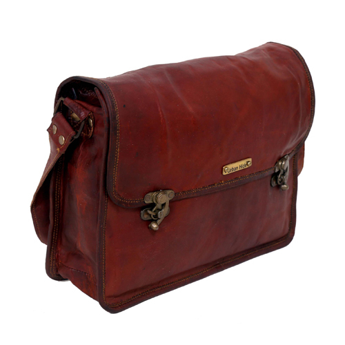 Brown Leather Sling Bag