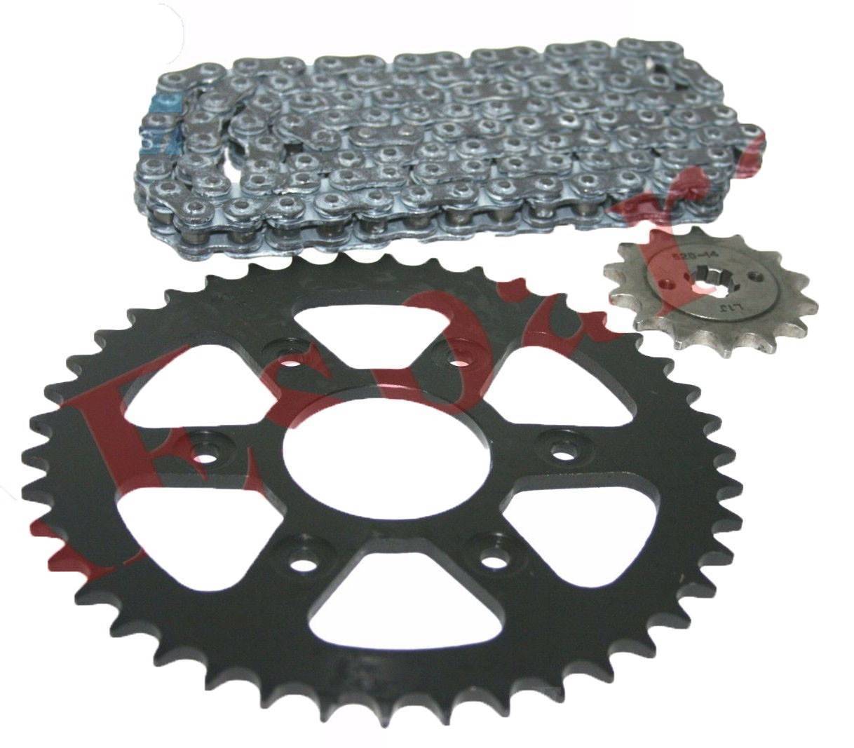 New Chain & Sprocket Kit 6 Hole 8mm For Ktm Duke 200 Motorcyclesnew Chain & Sprocket Kit 6 Hole 8mm For Ktm Duke 200 Motorcycles