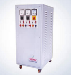 Servo Controlled Voltage Stabilizer - AC Voltage Regulation | Heavy-Duty Meter Display, 80-200 kg for Reliable Voltage Management
