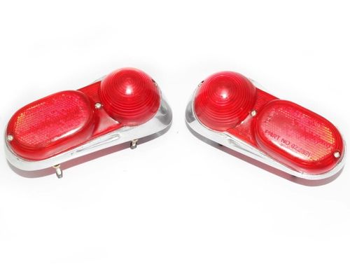 1955 Fiat 1100 103 TV 1 श्रृंखला टेललाइट असेंबली बिना बल्ब के पुनर्निर्मित