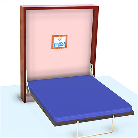 Double Wall Bed Mechanism With Regular Leg - Finish: Powder Coated