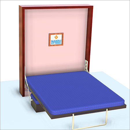Double Wall Bed Mechanism With Regular Leg And Moving Sofa - Feature: Corrosion Resistance