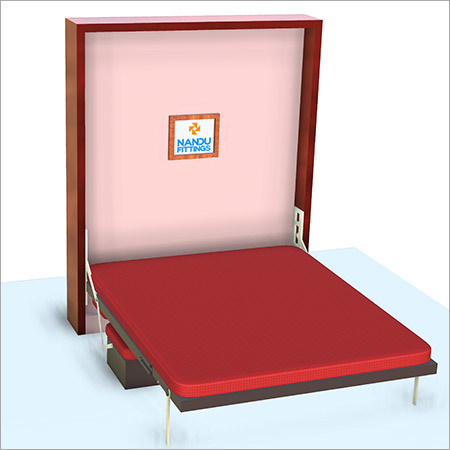 Double Wall Bed Mechanism With Side Flat Bar Leg And Moving Sofa - Feature: Rust Proof