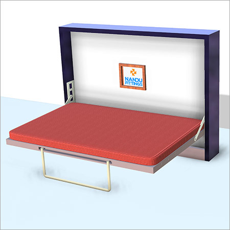 Double Horizontal Wall Bed Mechanism With Regular Leg - Feature: Rust Proof