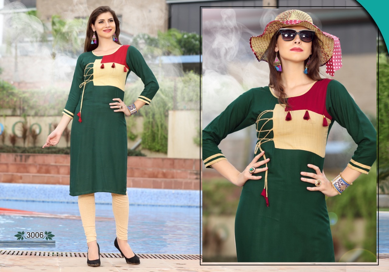 Khushi Vol 3 - Rayon Slub, Sizes M(38)-5xl(50) | Red And White, Washable, Dry Clean, Plain Pattern, Ideal For Daily And Party Wear