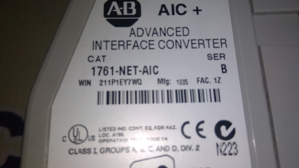 Allen Bradley Input Output Module